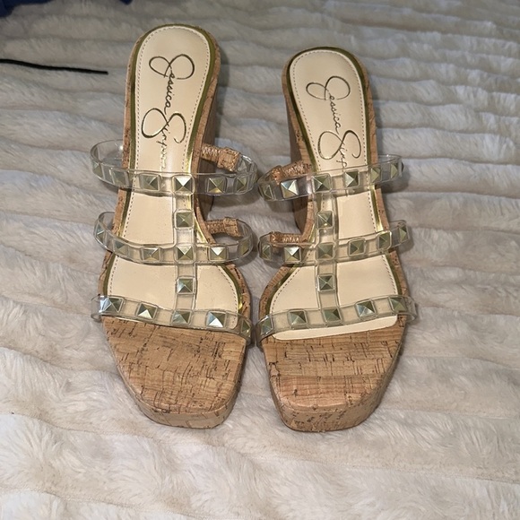 Size 7 Jessica Simpson platform, wedge - Picture 4 of 4
